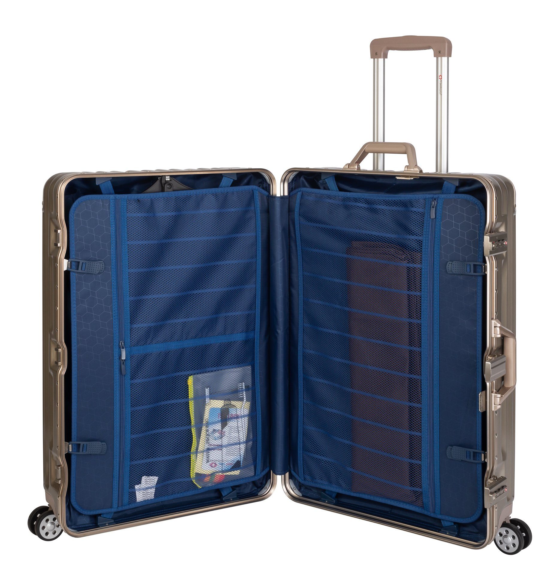 Travelhouse Hartschalen-Trolley London, 4 Rollen, TSA günstig online kaufen