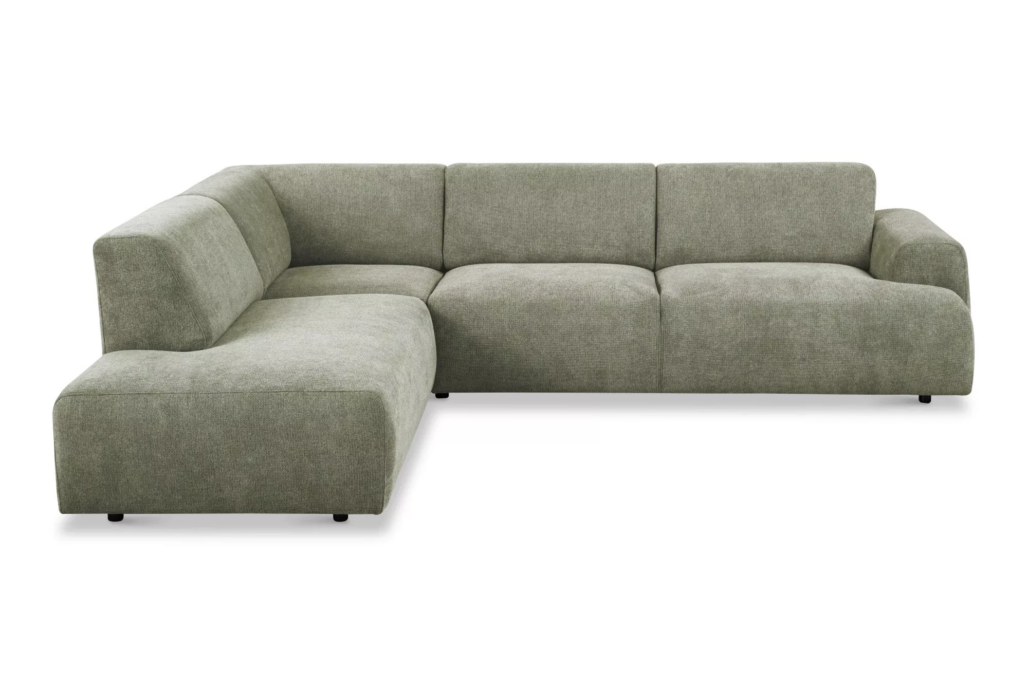 andas Ecksofa "Linkka, Breite 282 cm", L-Form, in einem weichen Chenille-St günstig online kaufen