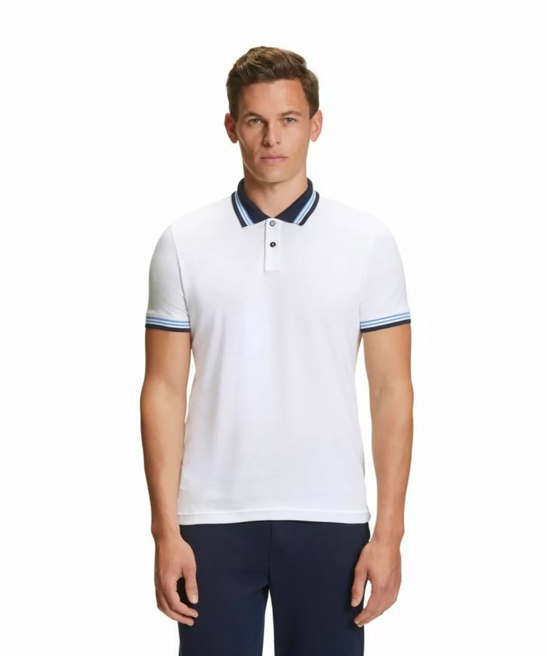 FALKE Poloshirt aus hochwertiger Pima-Baumwolle günstig online kaufen