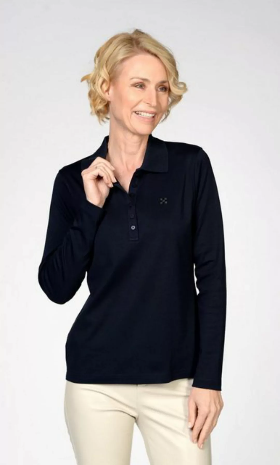 Clarina Sweatshirt NOS Polo-Shirt, 1/1 Arm, uni günstig online kaufen