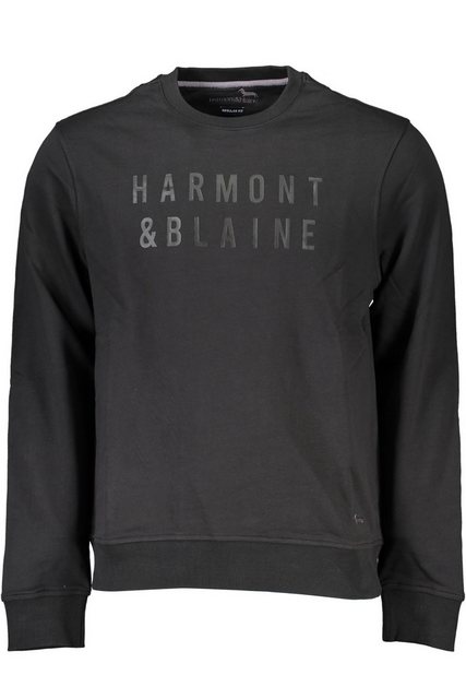 Harmont & Blaine Sweatshirt Schwarzes Herren-Sweatshirt Regular Fit mit günstig online kaufen