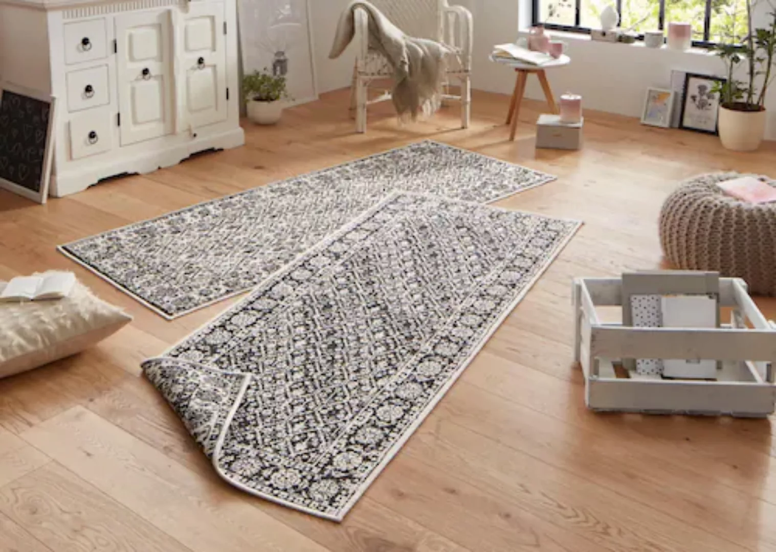 NORTHRUGS Teppich »Curacao«, rechteckig, 5 mm Höhe, In-& Outdoor, Läufer, W günstig online kaufen