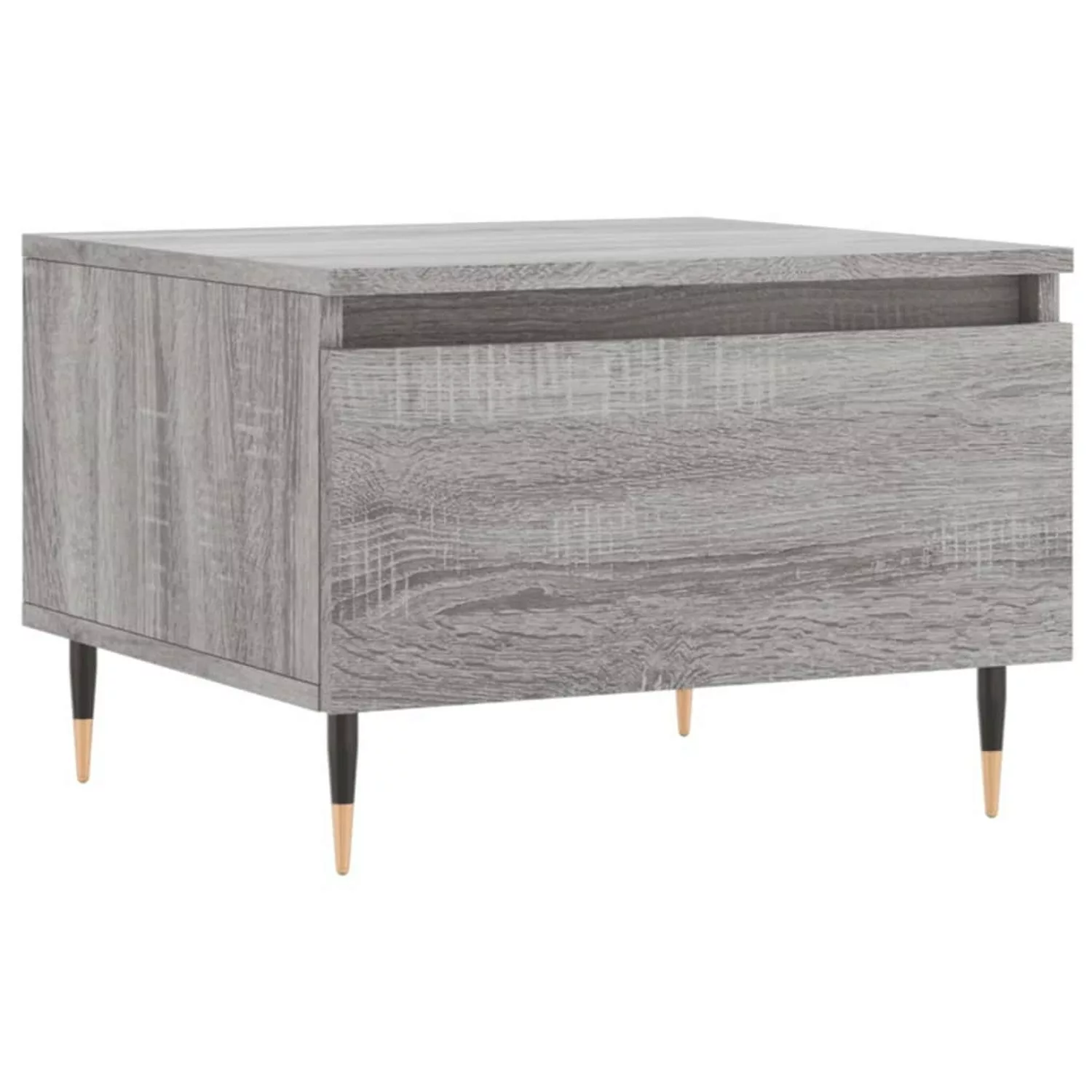 vidaXL Couchtisch Grau Sonoma 50x46x35 cm Holzwerkstoff Modell 2 günstig online kaufen