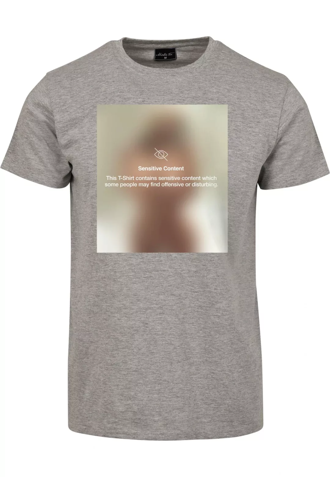 MisterTee T-Shirt "MisterTee Herren Sensitive Content Tee" günstig online kaufen