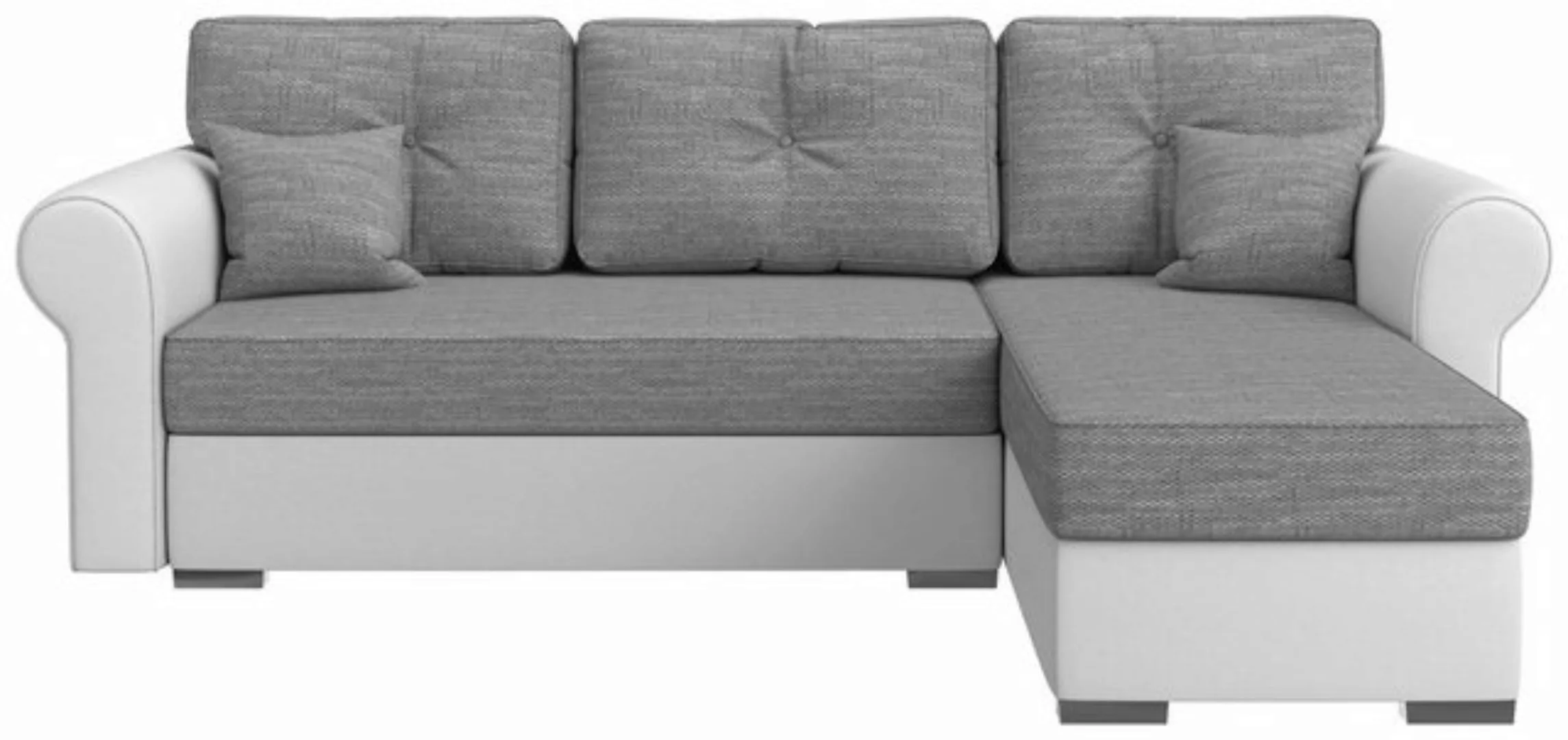 Stylefy Ecksofa Ofanto, L-Form, Eckcouch, mit Bettfunktion und Bettkasten, günstig online kaufen