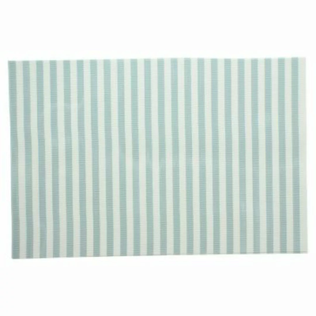 HOME Living Platzmatte SPAR-SET 2x Streifen-Look Platzsets blau/weiß günstig online kaufen
