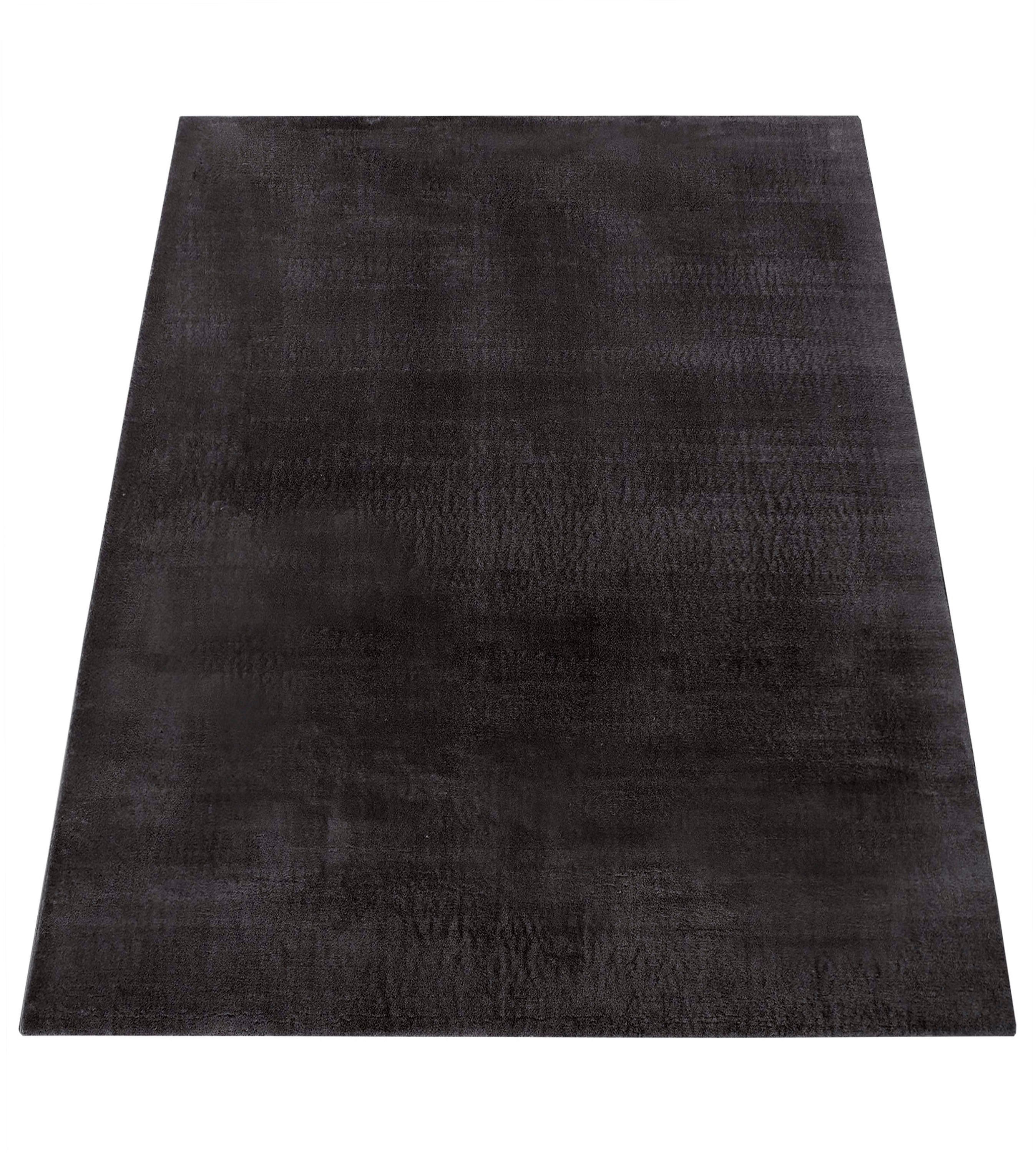 Teppich »Andeer«, rechteckig, 14 mm Höhe, Kurzflor, Uni Farben, weich & kus günstig online kaufen