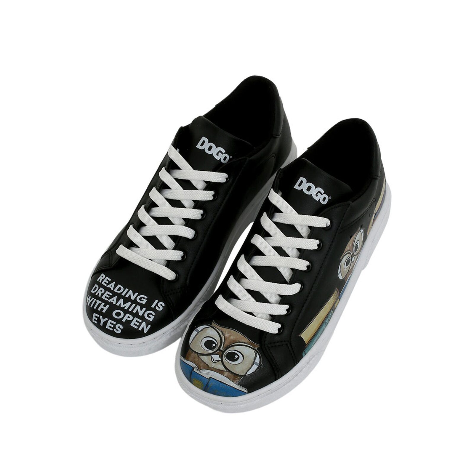 DOGO Sneaker "Ace Low-Top Sneaker The Wise Owl Damen Sneaker", Handgefertig günstig online kaufen