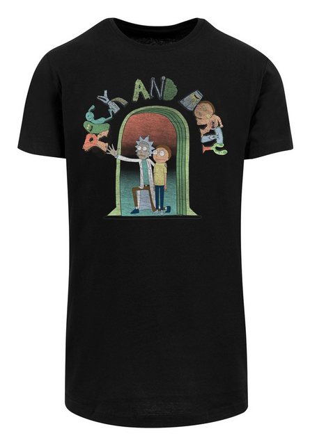 F4NT4STIC T-Shirt Rick and Morty Doors' Print günstig online kaufen