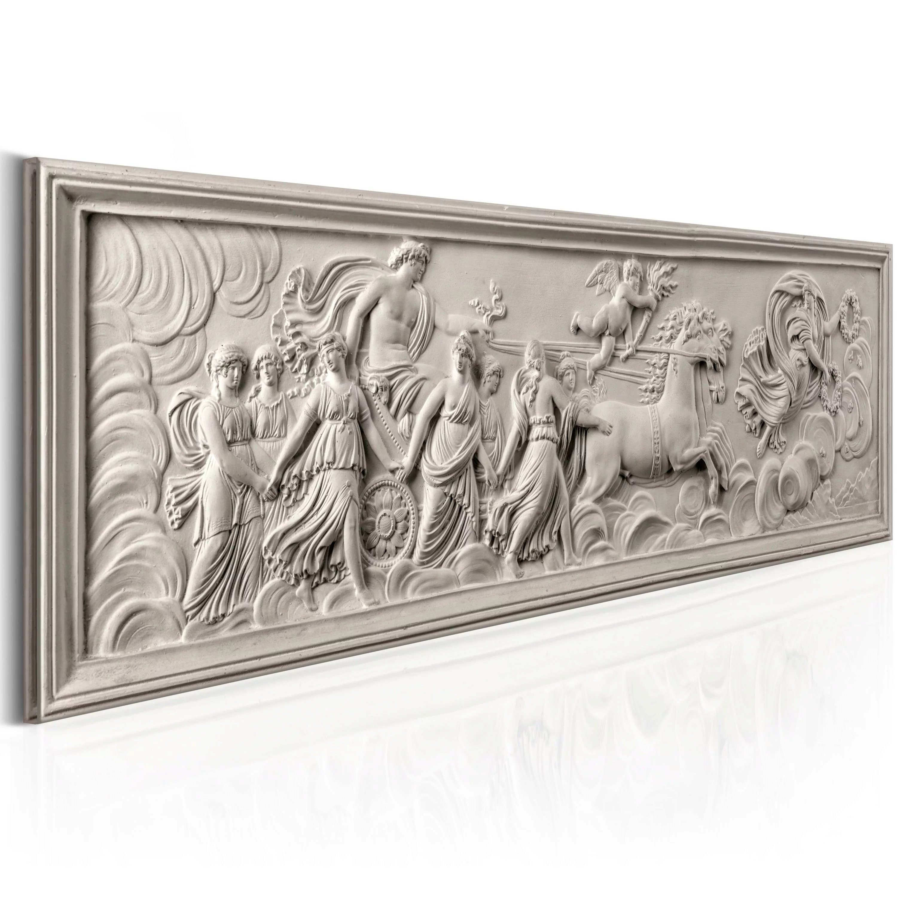 Wandbild - Relief: Apollo And Muses günstig online kaufen