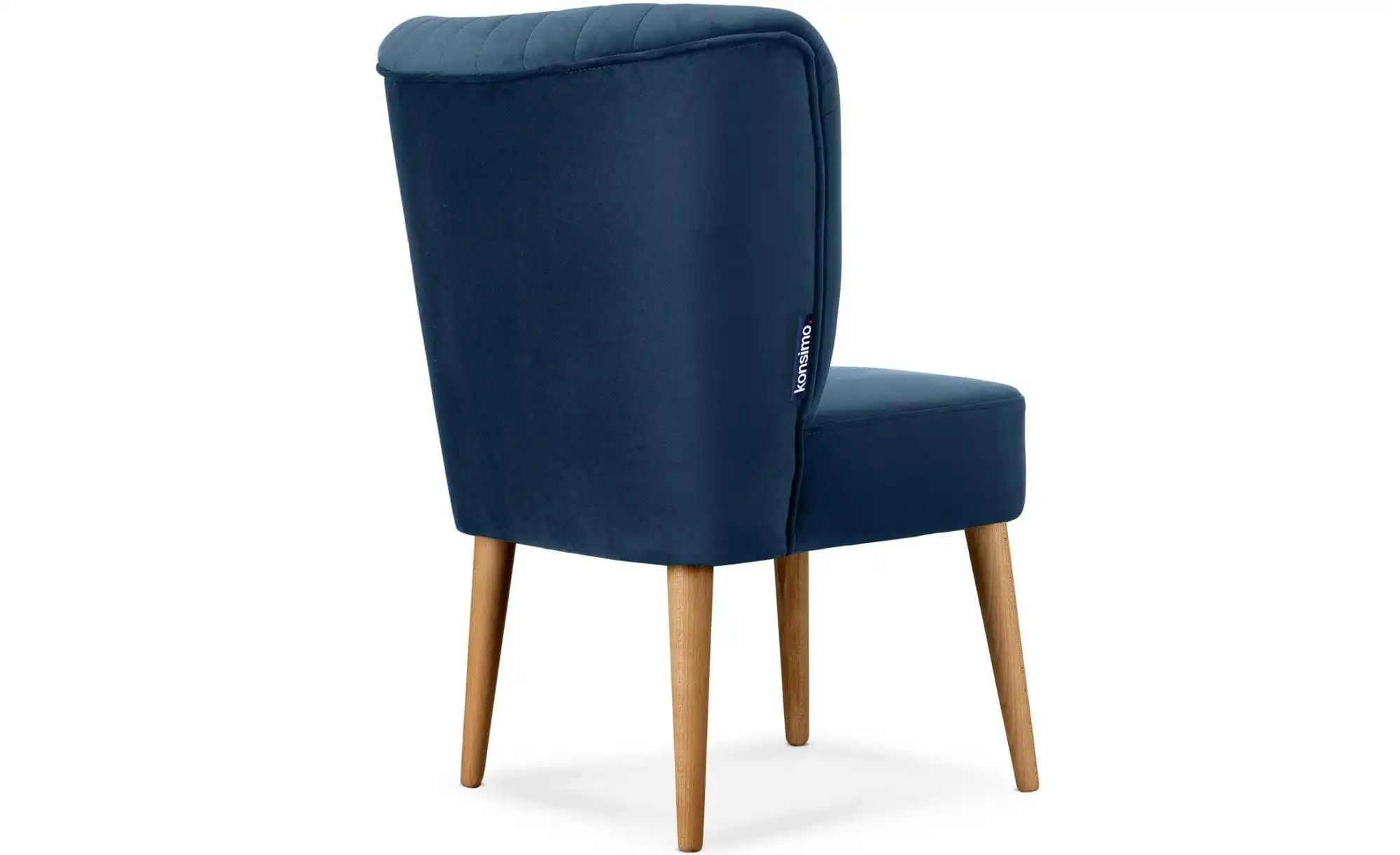 KONSIMO Sessel  Duco ¦ blau ¦ Maße (cm): B: 63 H: 89 Polstermöbel > Sessel günstig online kaufen