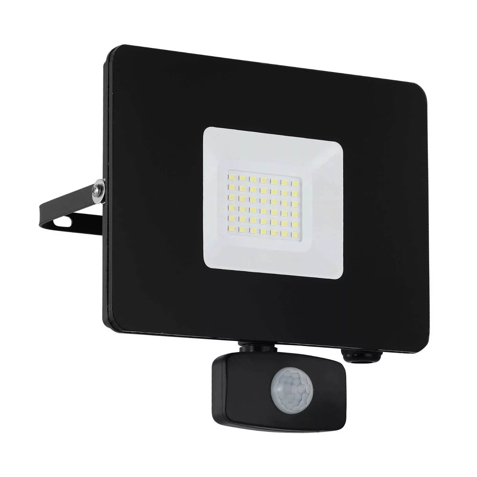 LED-Außenstrahler Faedo 3 mit Sensor, schwarz, 30W günstig online kaufen