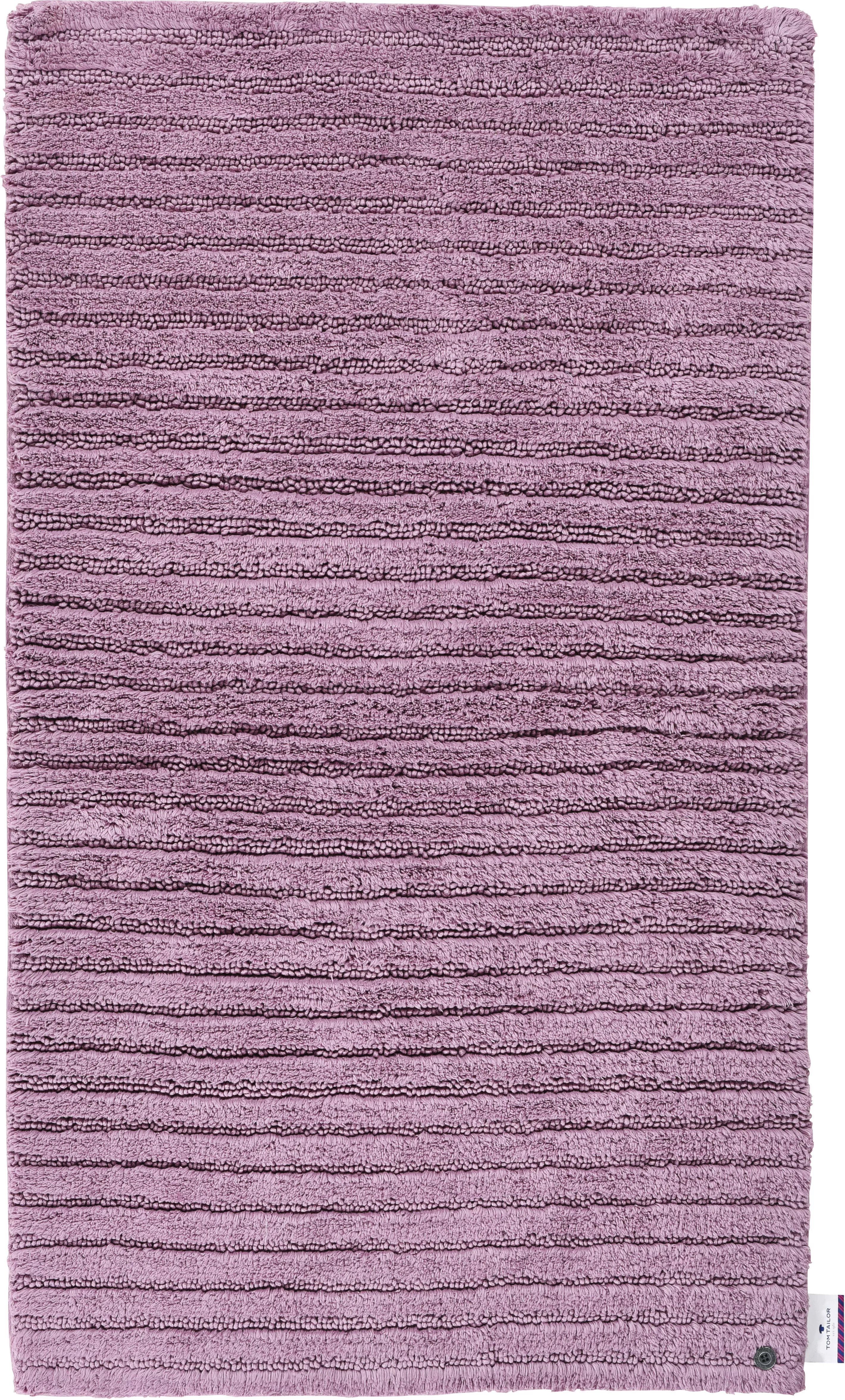 TOM TAILOR HOME Badematte »Cotton Stripes«, Höhe 20 mm, rutschhemmend besch günstig online kaufen