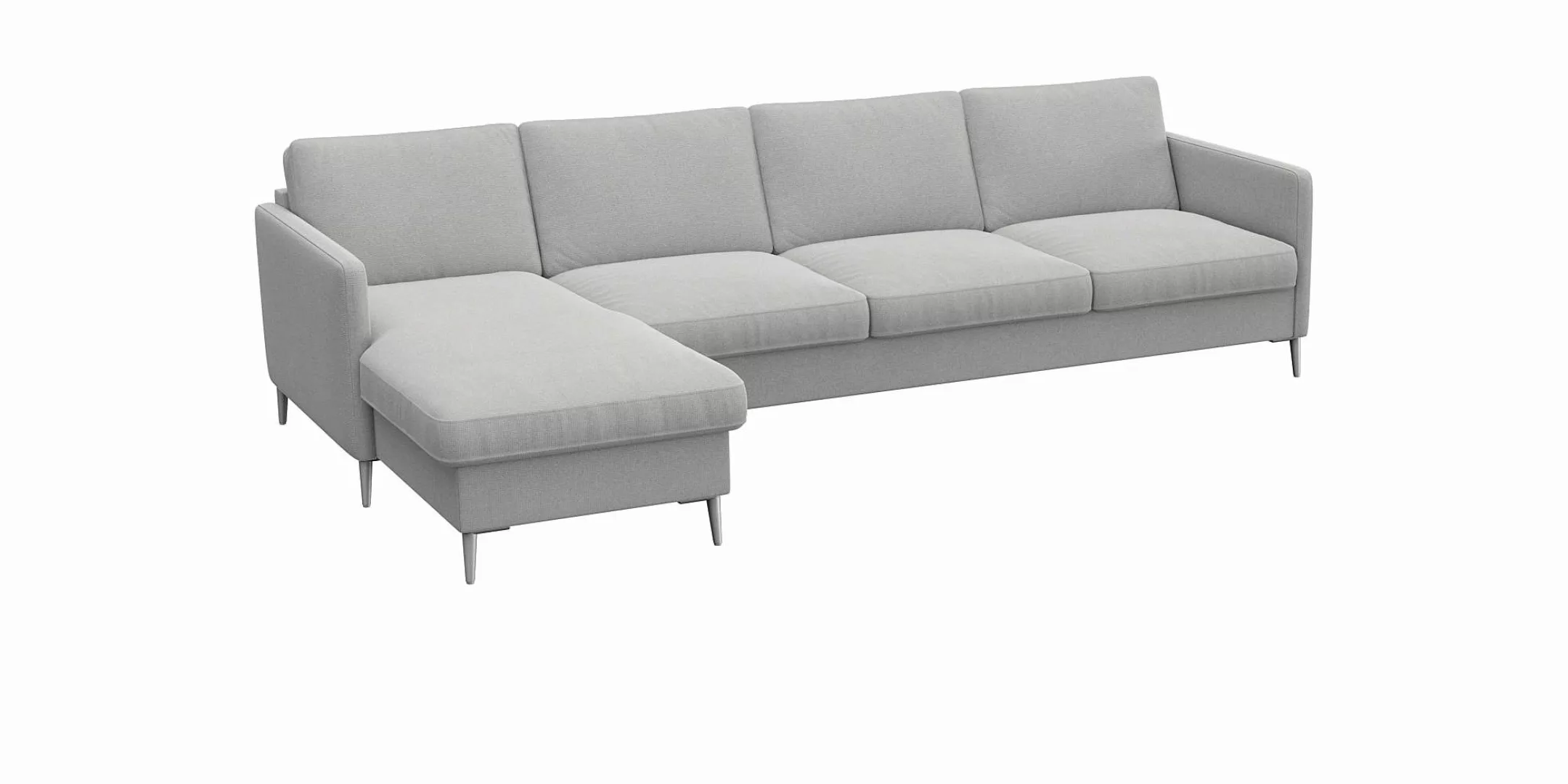 FLEXLUX Ecksofa »Fiore, L-Form, bequem und komfortabel durch hochwertigem S günstig online kaufen