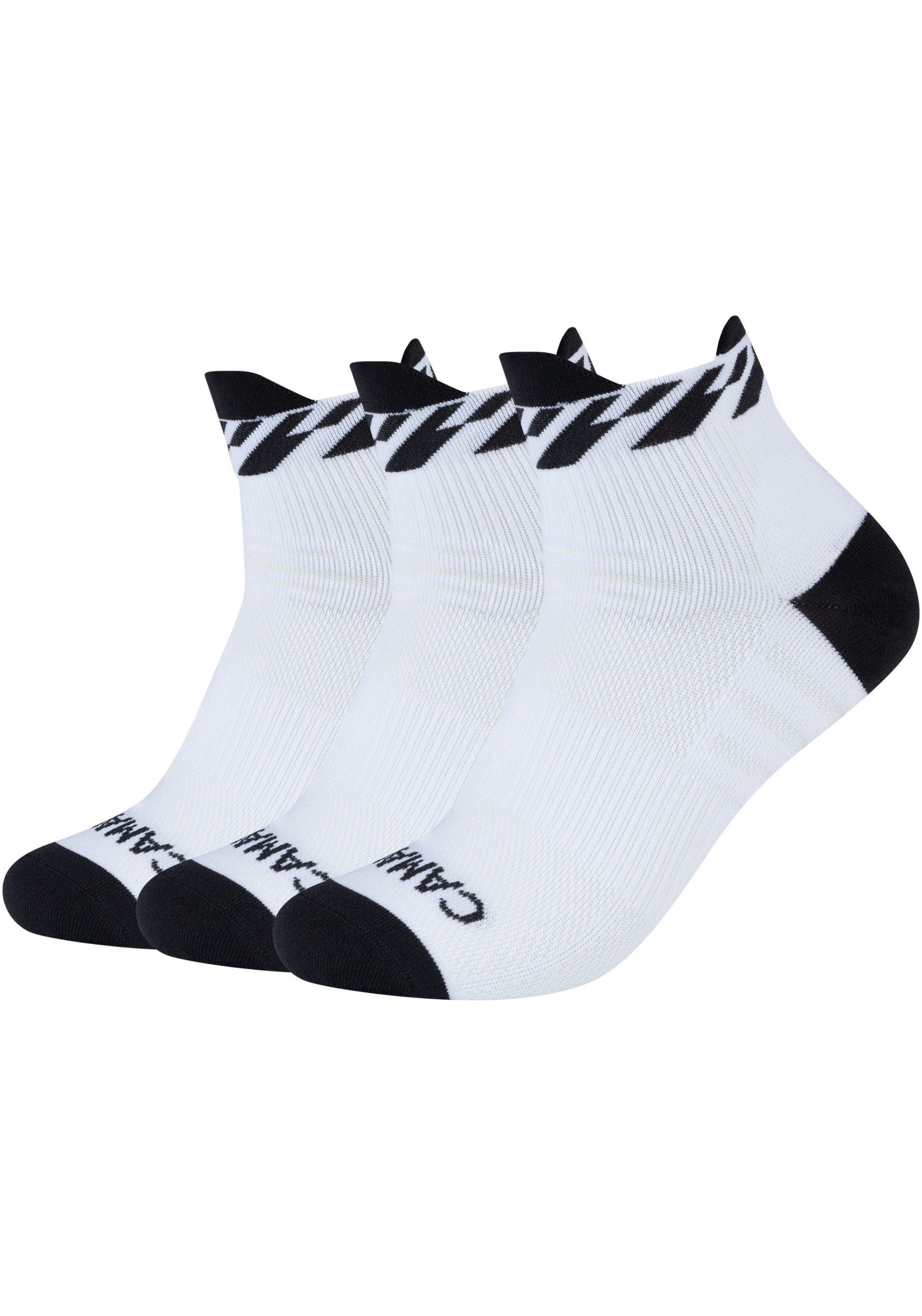 Camano Sportsocken function (3-Paar) mit kontrastfarbener günstig online kaufen