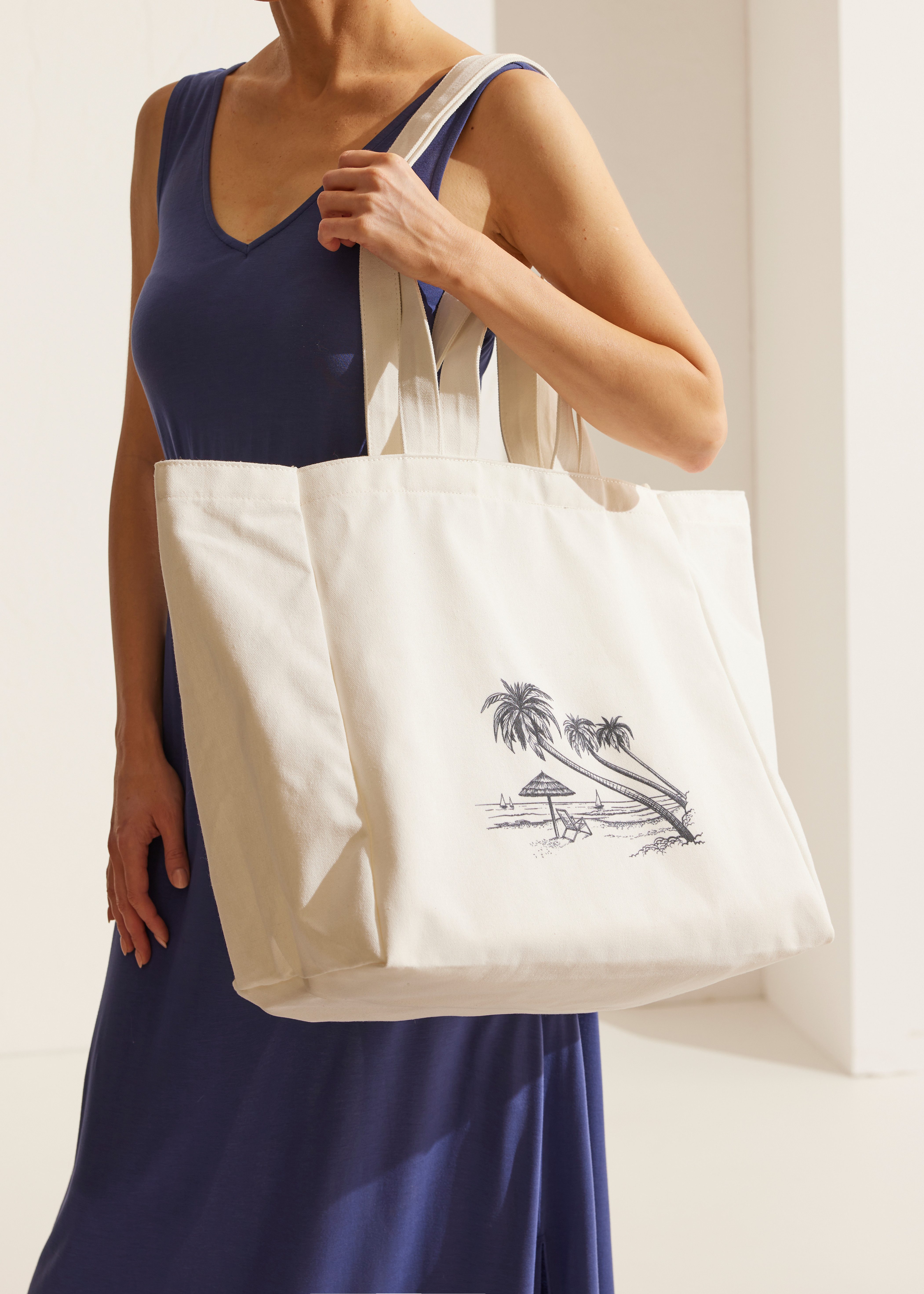 Vivance Shopper Strandtasche, Sommertasche, Schultertasche, Badetasche günstig online kaufen
