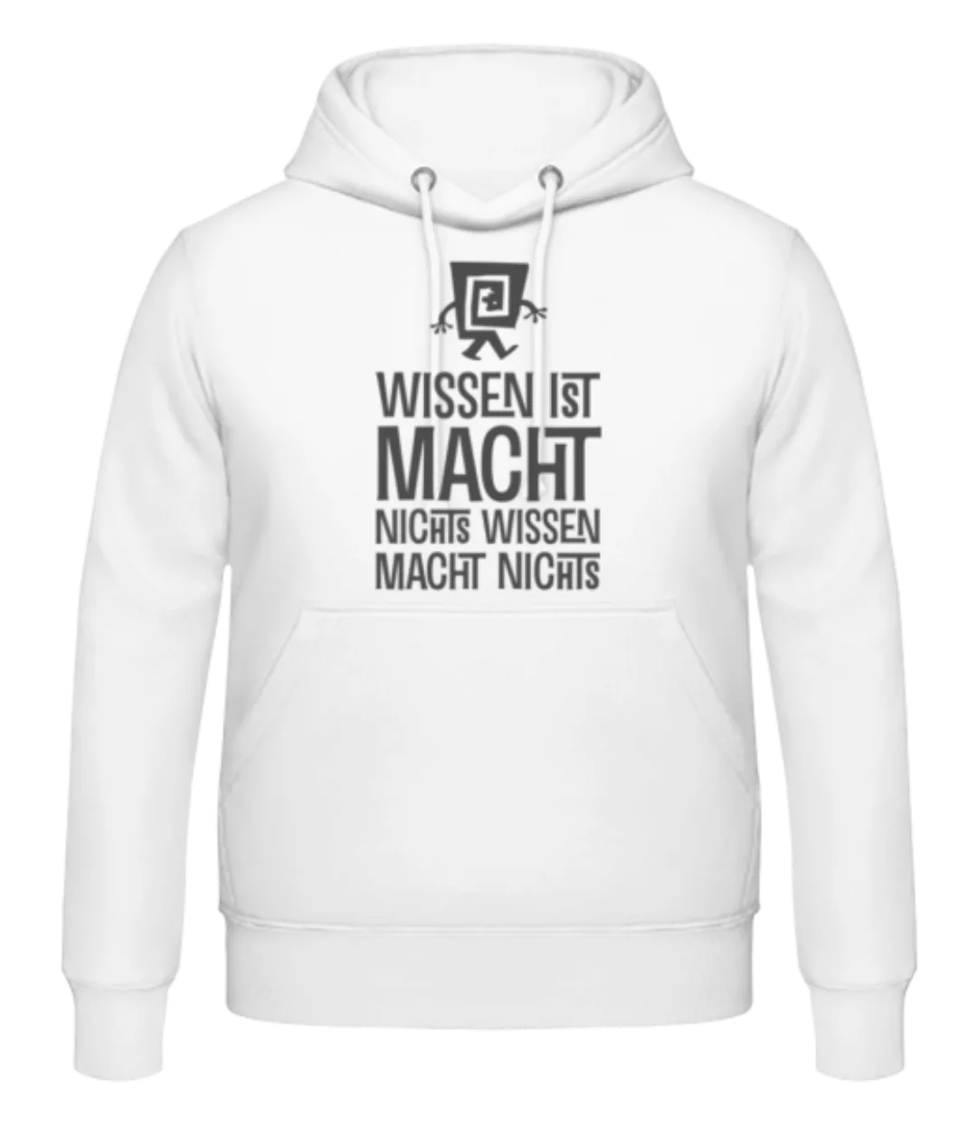 Wissen Ist Macht · Männer Hoodie günstig online kaufen