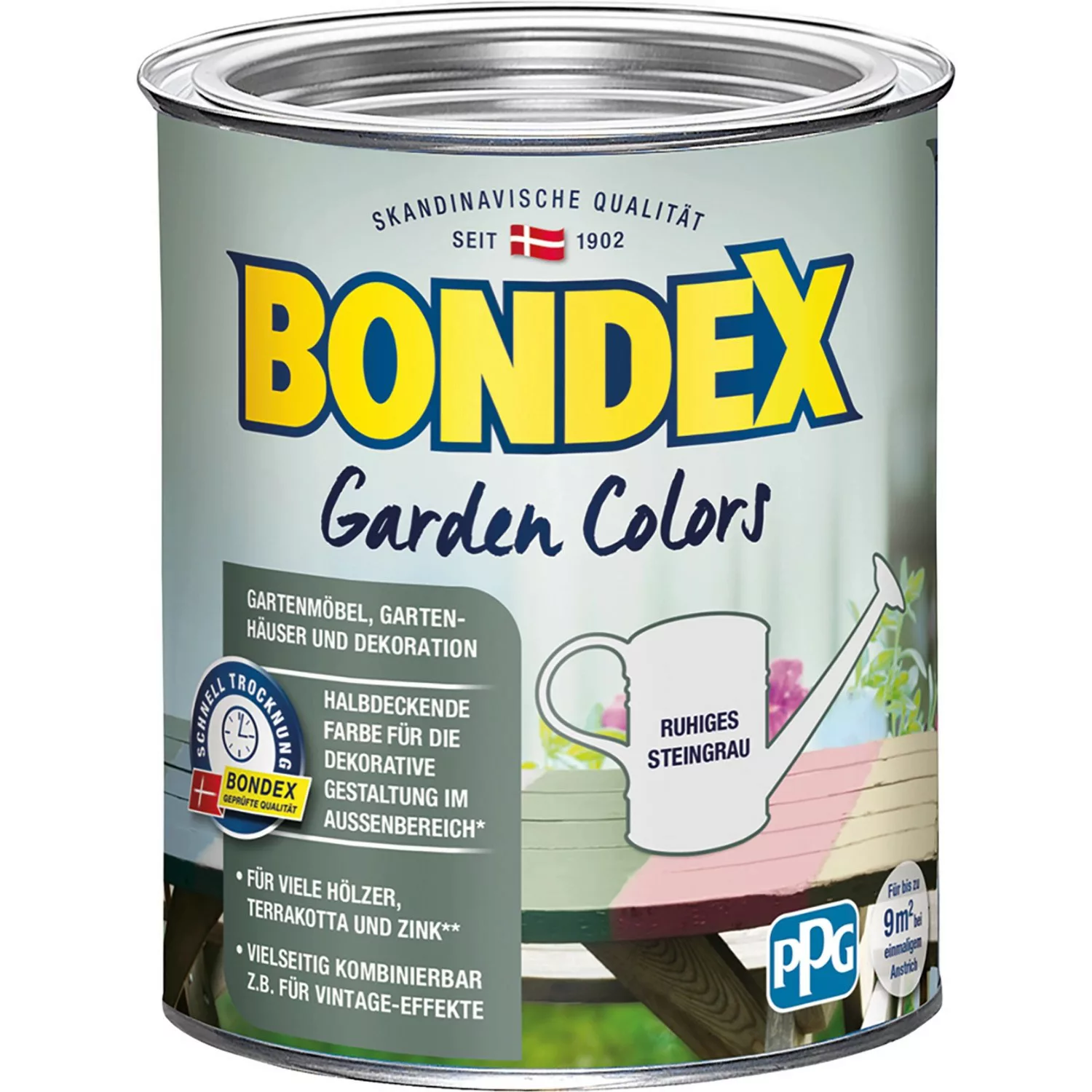 Bondex Garden Colors Ruhiges Steingrau 750 ml günstig online kaufen