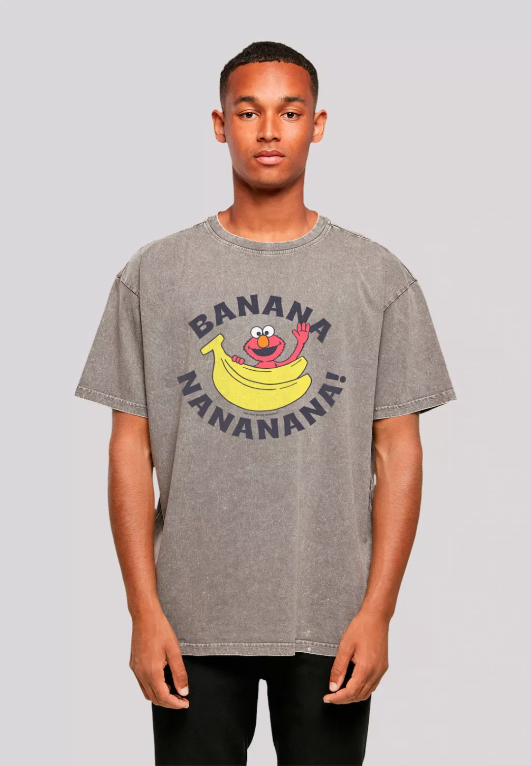 F4NT4STIC T-Shirt "Sesamstraße Elmo Banana", Premium Qualität günstig online kaufen