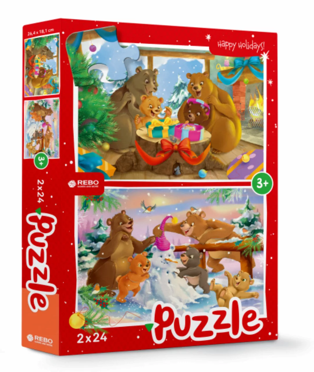 Stichsäge Christmas Bears Junior 24/24 Teile günstig online kaufen