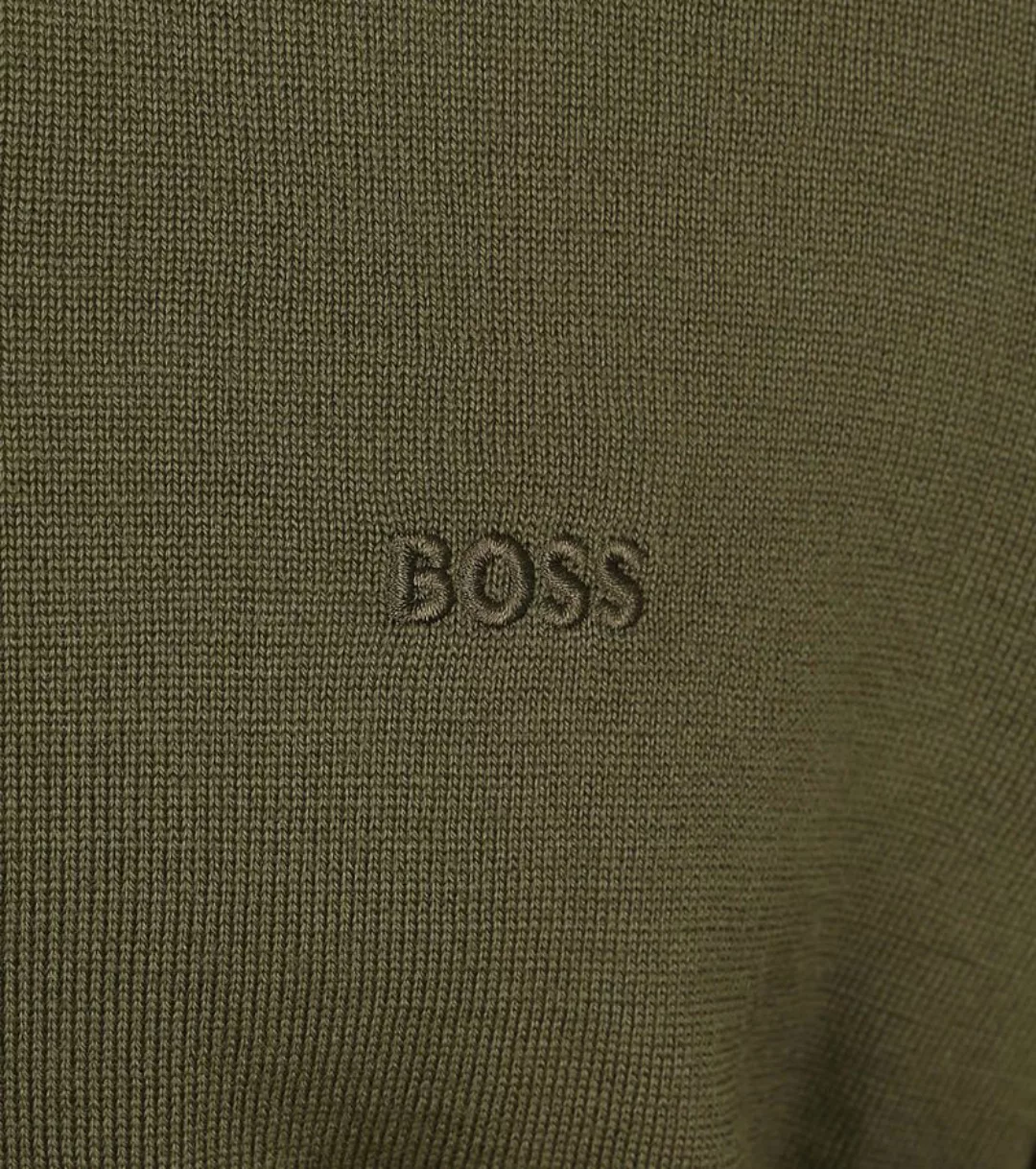 BOSS Pull Botto Wool Oliv Grün - Größe XL günstig online kaufen