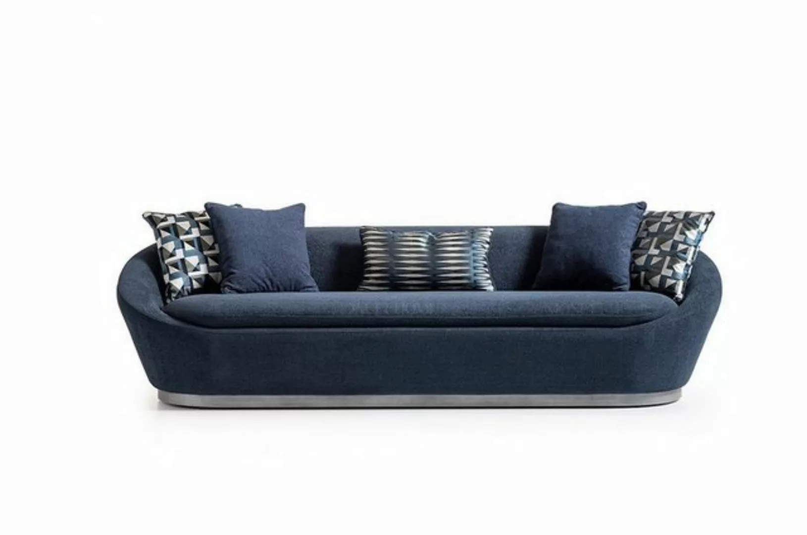 JVmoebel 3-Sitzer Moderne Dreisitzer Sofa 3 Sitz Blau Polstersofa Couch, 1 günstig online kaufen