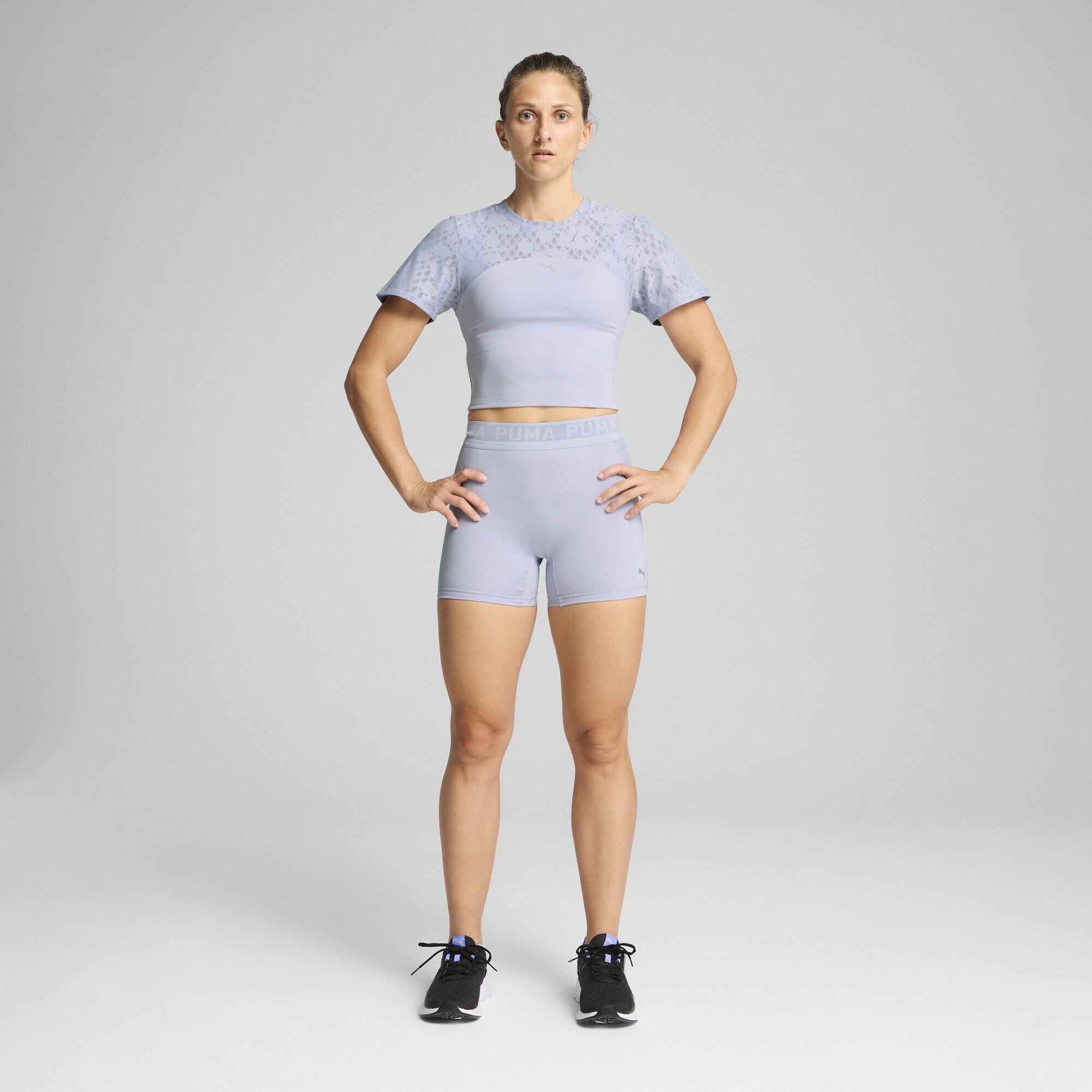 PUMA Trainingsshirt LACE Crop Top Damen günstig online kaufen