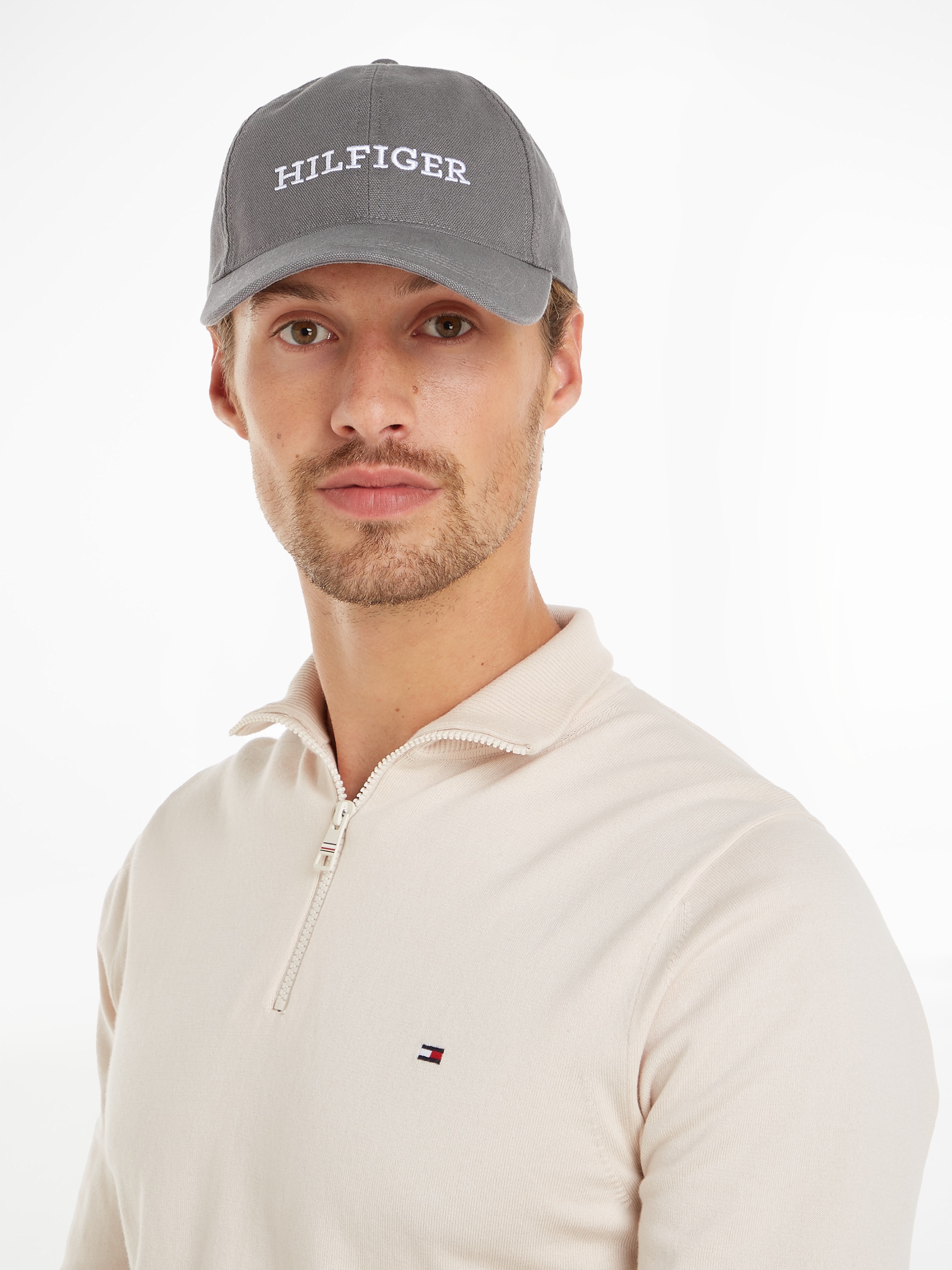 Tommy Hilfiger Baseball Cap "TH MONOTYPE SOFT 6 PANEL CAP", mit Logoschrift günstig online kaufen