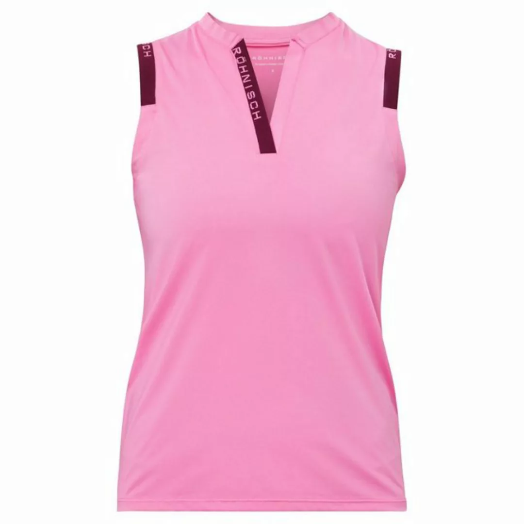 RÖHNISCH Poloshirt Röhnisch Abby Sleeveless Polo Pink günstig online kaufen