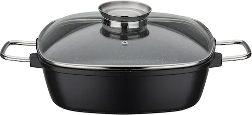 GSW Bräter »Gourmet Granit«, Aluminiumguss, (1 tlg.), Induktion, 4,9 Liter günstig online kaufen