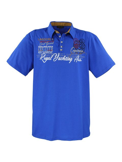 Lavecchia Poloshirt Lavecchia Herren Poloshirt LV-4688 (Royalblau, 4XL) Her günstig online kaufen