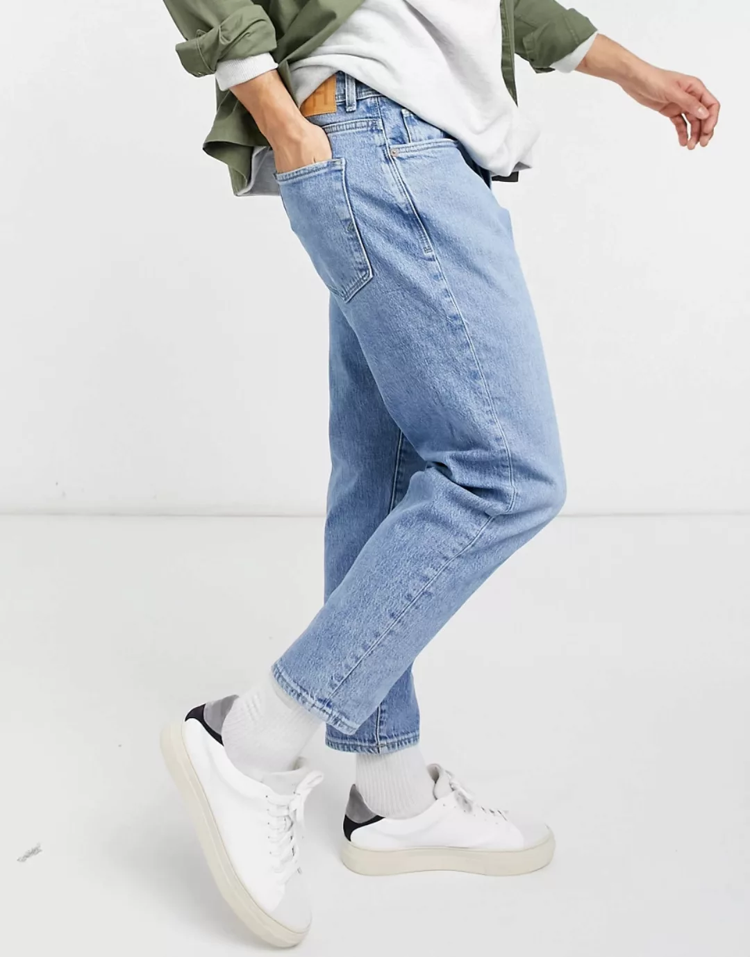 Selected Relax Crop Aldo 3052 Jeans 36 Light Blue Denim günstig online kaufen