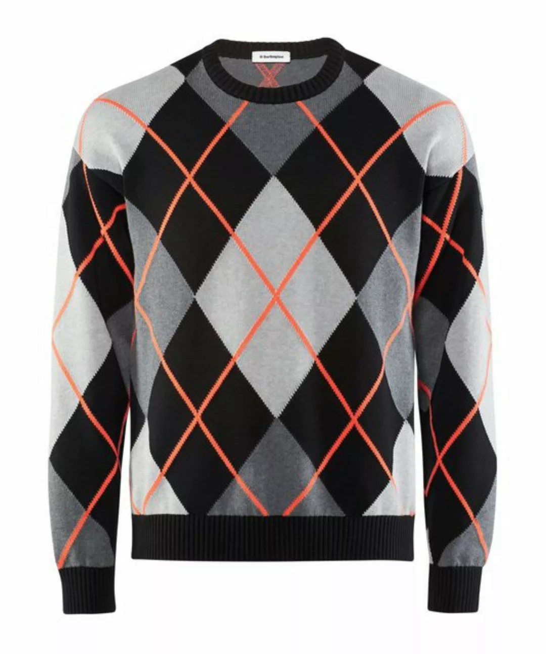 Burlington Strickpullover Argyle Sweater aus Baumwolle günstig online kaufen