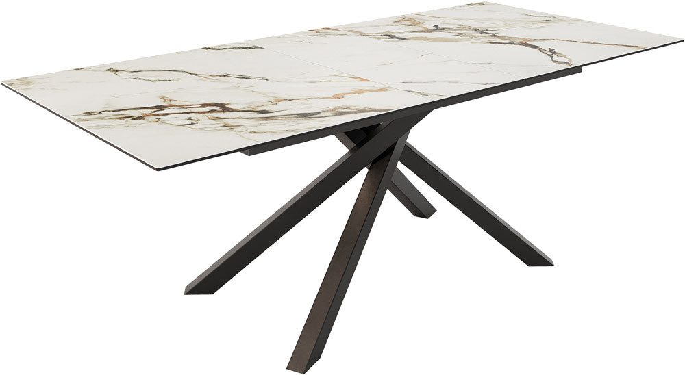 DELIFE Esstisch Edge, Keramik Calacatta Luxe günstig online kaufen