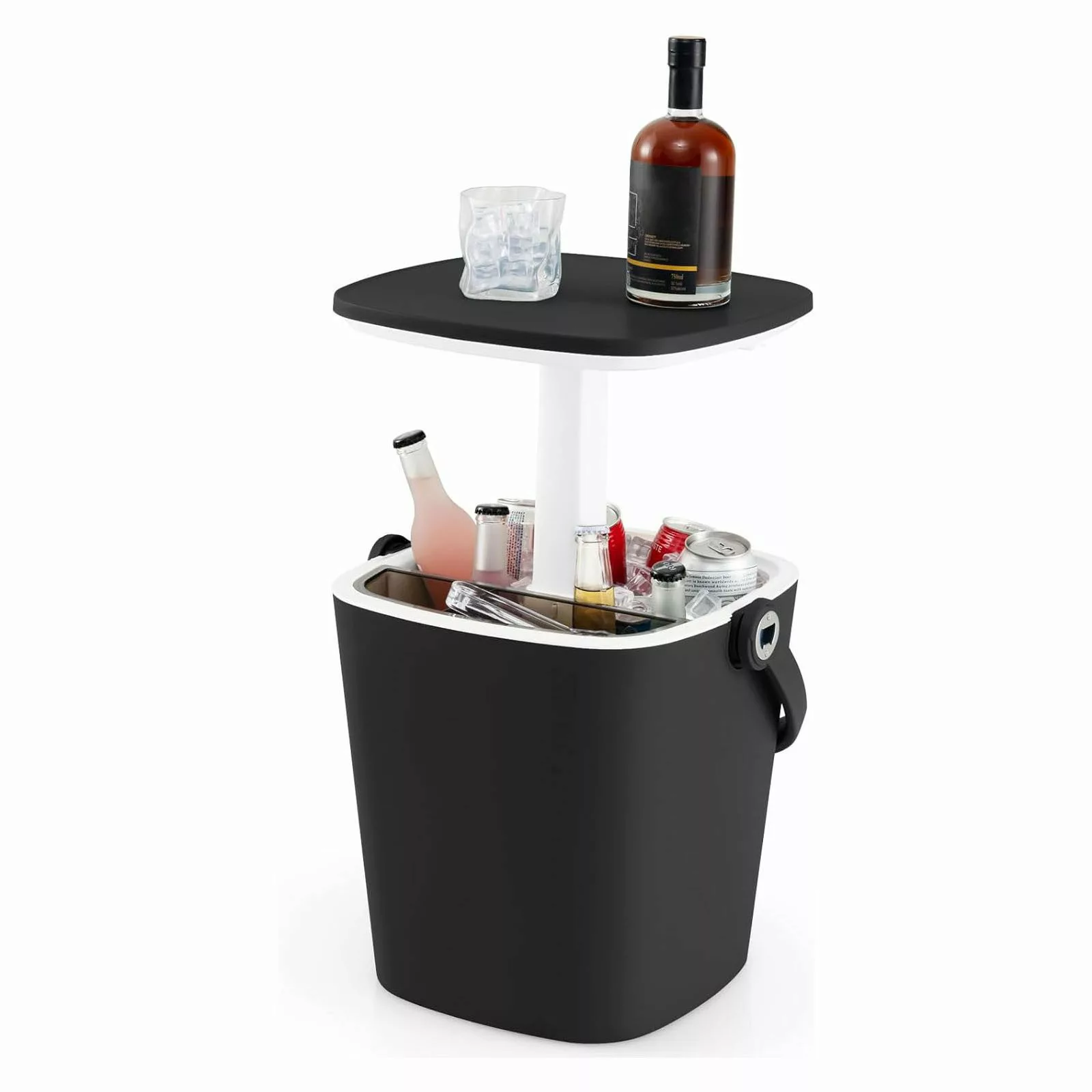 KOMFOTTEU Gartentisch 3 in 1 Cocktailtisch, günstig online kaufen