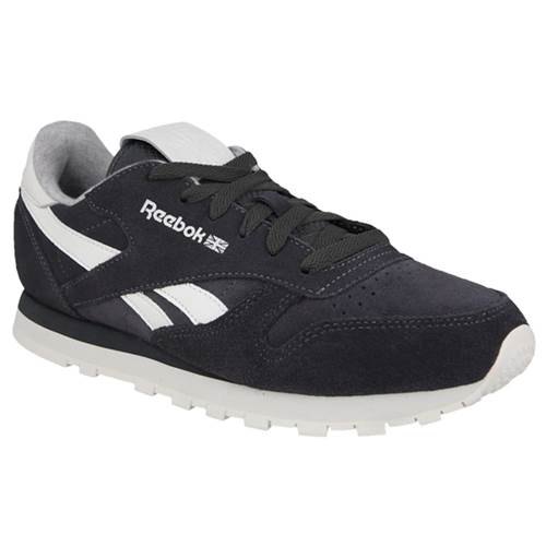 Reebok Cl Leather Suede Schuhe EU 38 Black,Grey,White günstig online kaufen