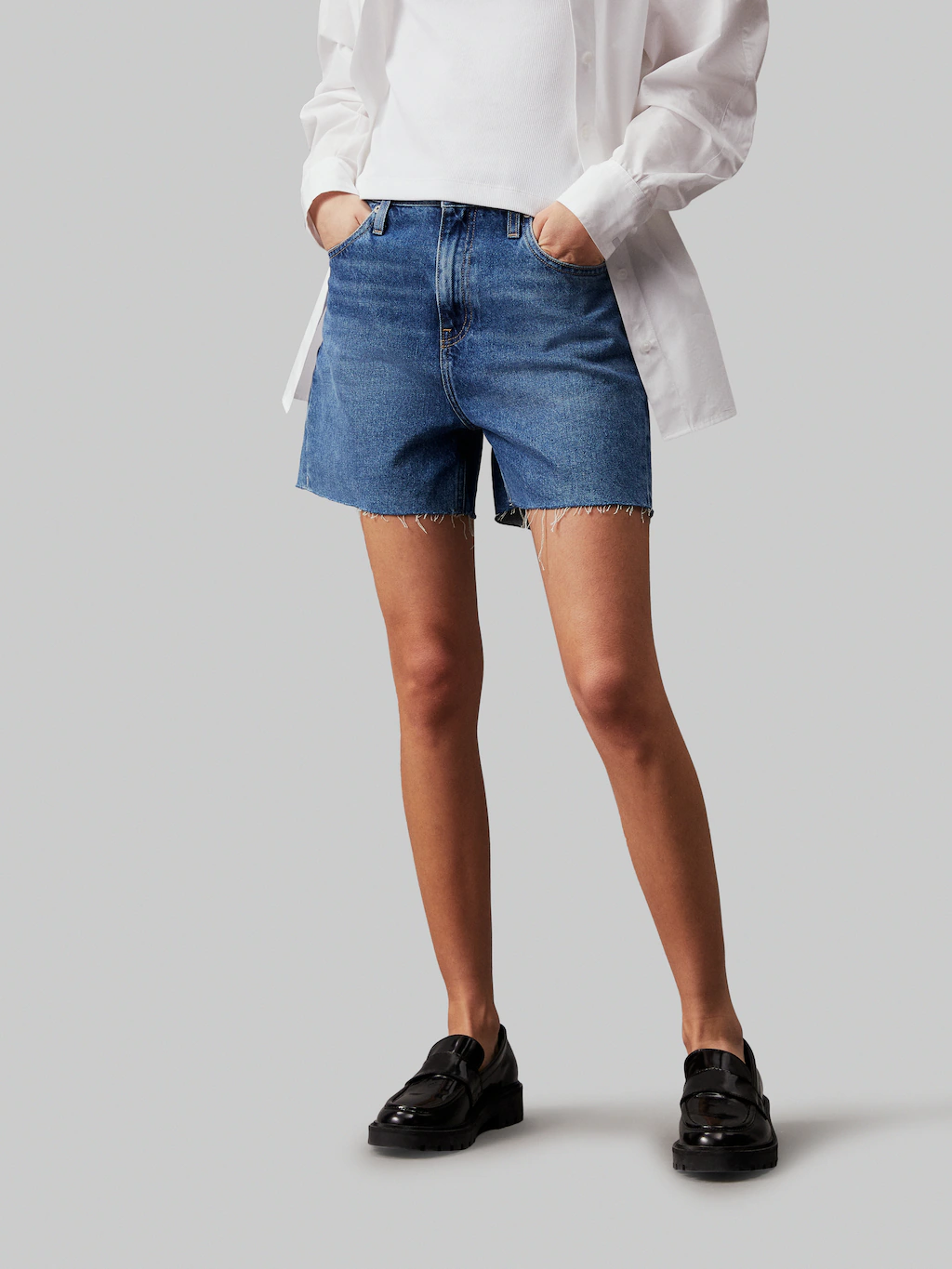 Calvin Klein Jeans Shorts MOM SHORT im 5-Pocket-Style günstig online kaufen