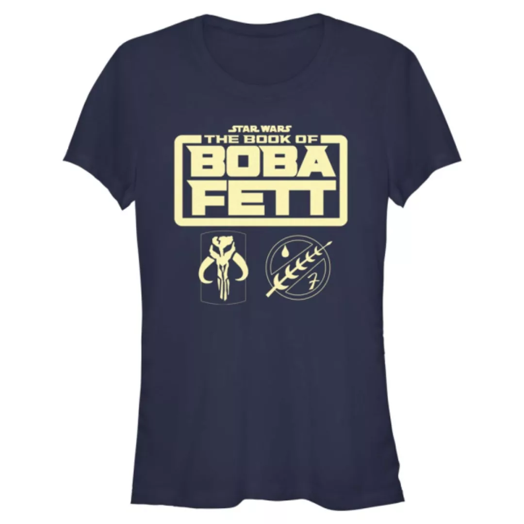 Star Wars - Book of Boba Fett - Logo Boba Fett Armor - Frauen T-Shirt günstig online kaufen