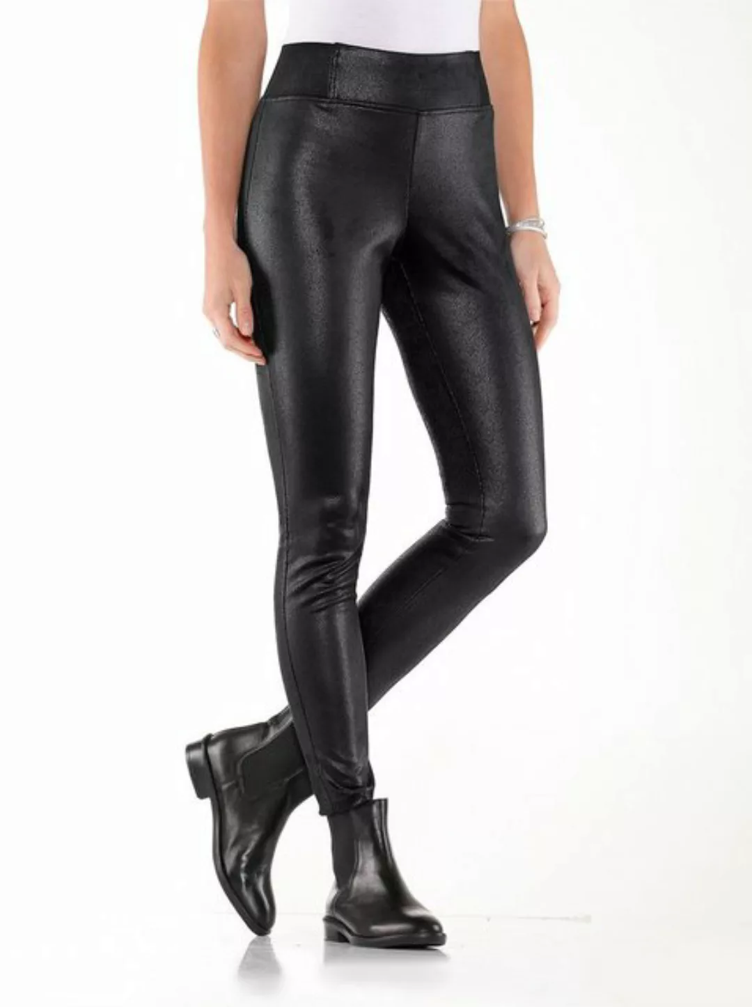 Sieh an! Jerseyhose Leggings Innenbeinlänge ca. 71 cm günstig online kaufen