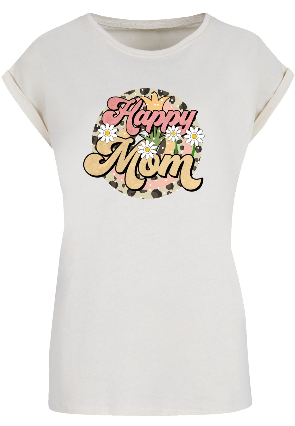 F4NT4STIC T-Shirt "Mothers Day Floral Design Happy Mom", Premium Qualität günstig online kaufen