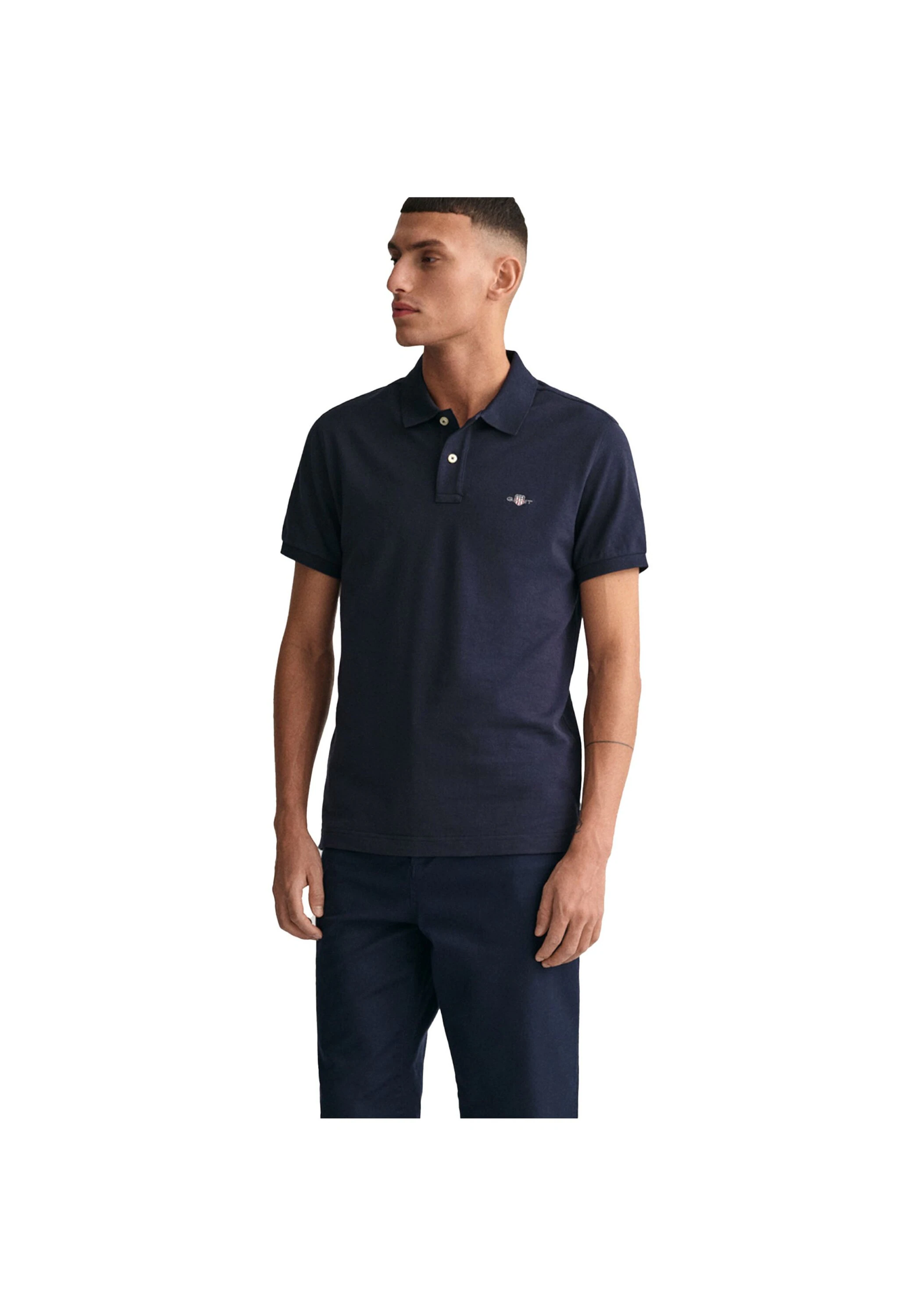 Gant Poloshirt "REG CONTRAST PIQUE SS RUGGER", mit kontrastfarbenen Einsätz günstig online kaufen