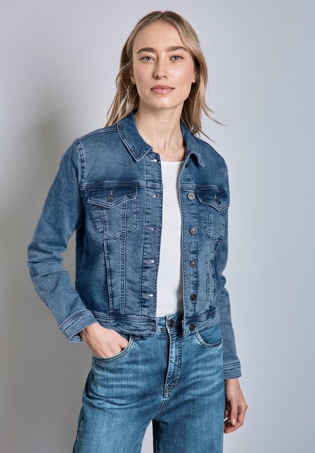 STREET ONE Jeansjacke mit Brusttaschen günstig online kaufen