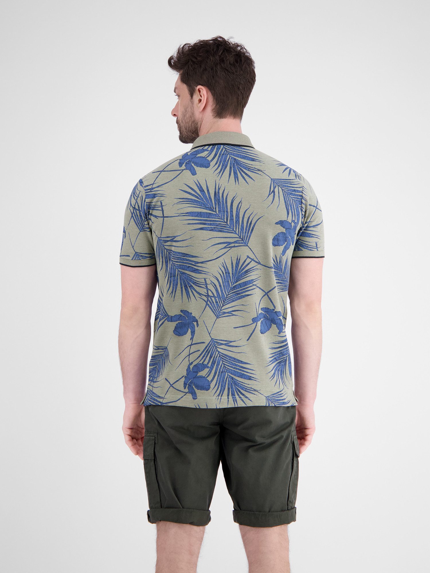 LERROS Poloshirt "LERROS Modisches Poloshirt, sommerlich gemustert" günstig online kaufen