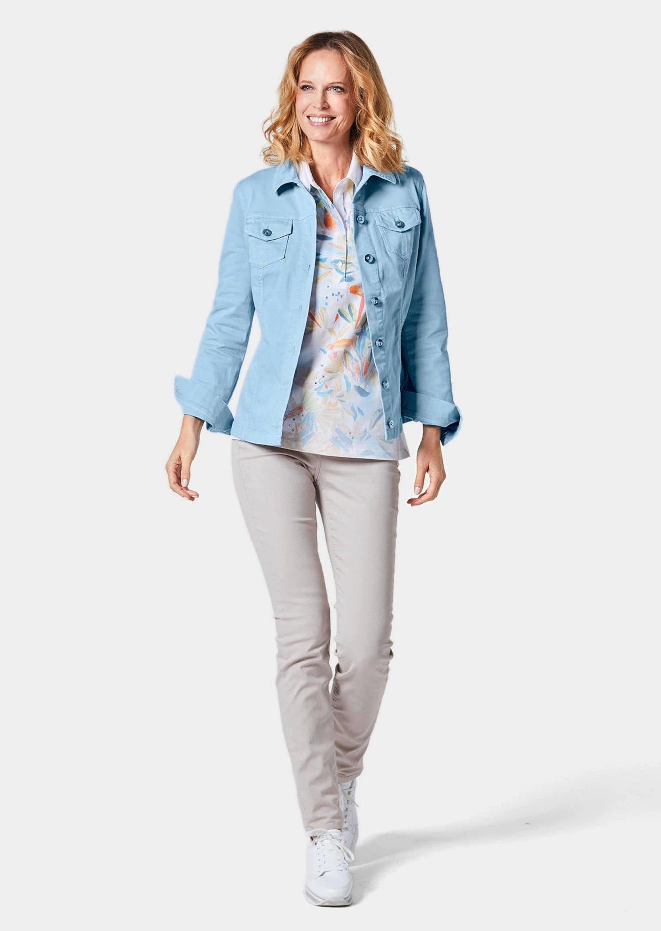 GOLDNER Outdoorjacke Kurzgröße: Zeitlose Jeansjacke mit günstig online kaufen