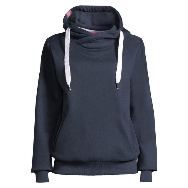 salzhaut Kapuzenpullover Damen Hoodie Pullover Sünn unifarben - Sweater mit günstig online kaufen