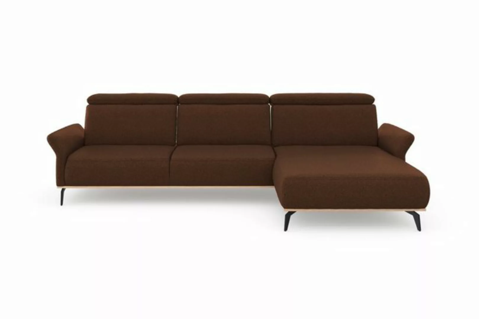 Places of Style Ecksofa Fjord L-Form, massiv, wahlweise mit Armlehnfunktion günstig online kaufen