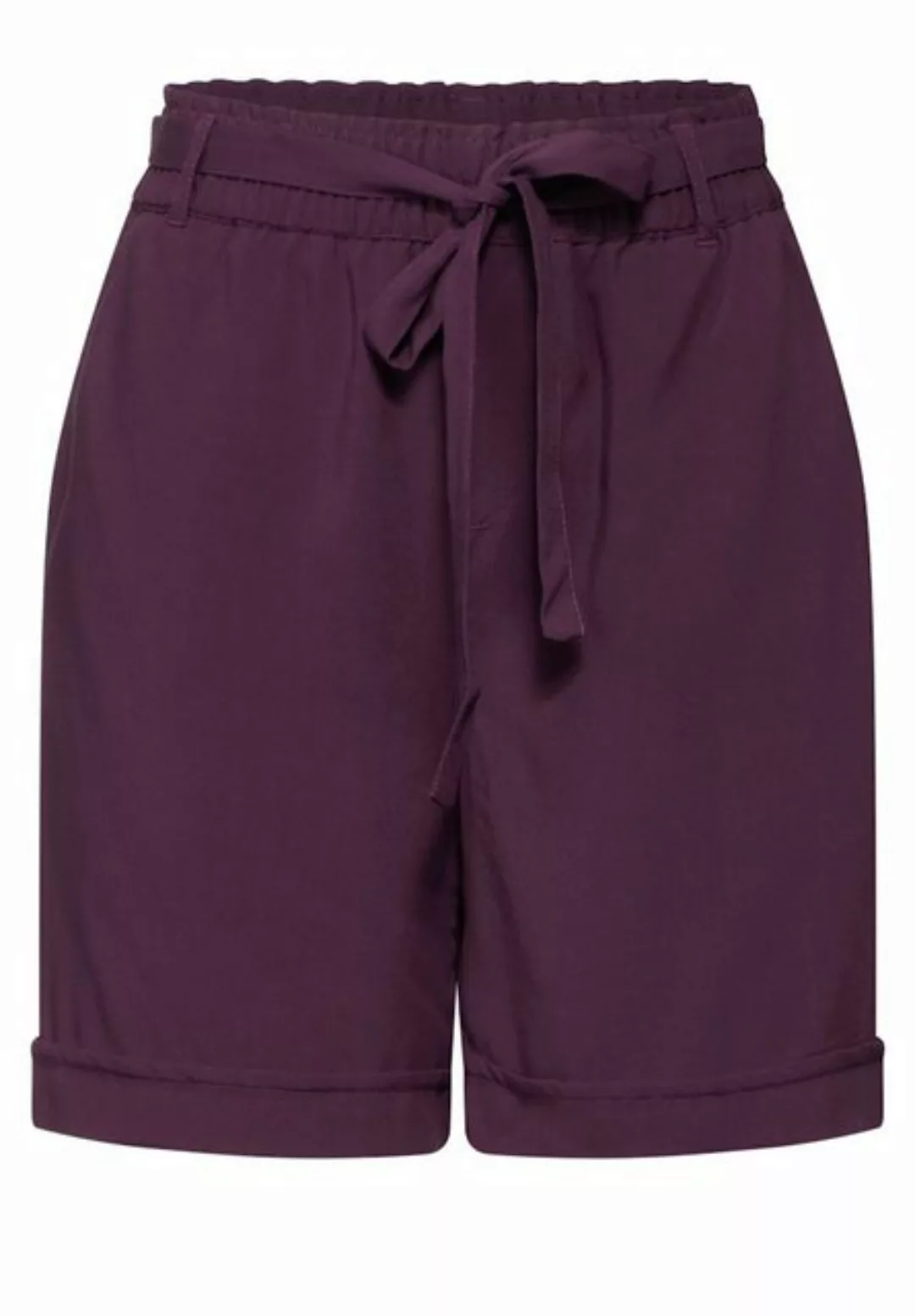 STREET ONE Stoffhose STREET ONE / Da.Bermuda / Style Shorts Paperbag Viscos günstig online kaufen