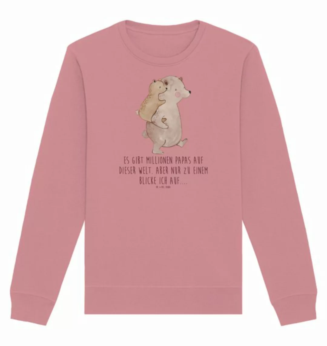 Mr. & Mrs. Panda Longpullover Größe M Papa Bär - Canyon Pink - Geschenk, Va günstig online kaufen