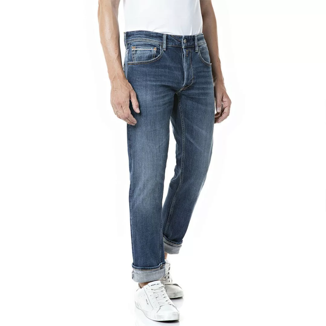 Replay Mca972.000.253868.009 Grover Jeans 34 Medium Blue günstig online kaufen