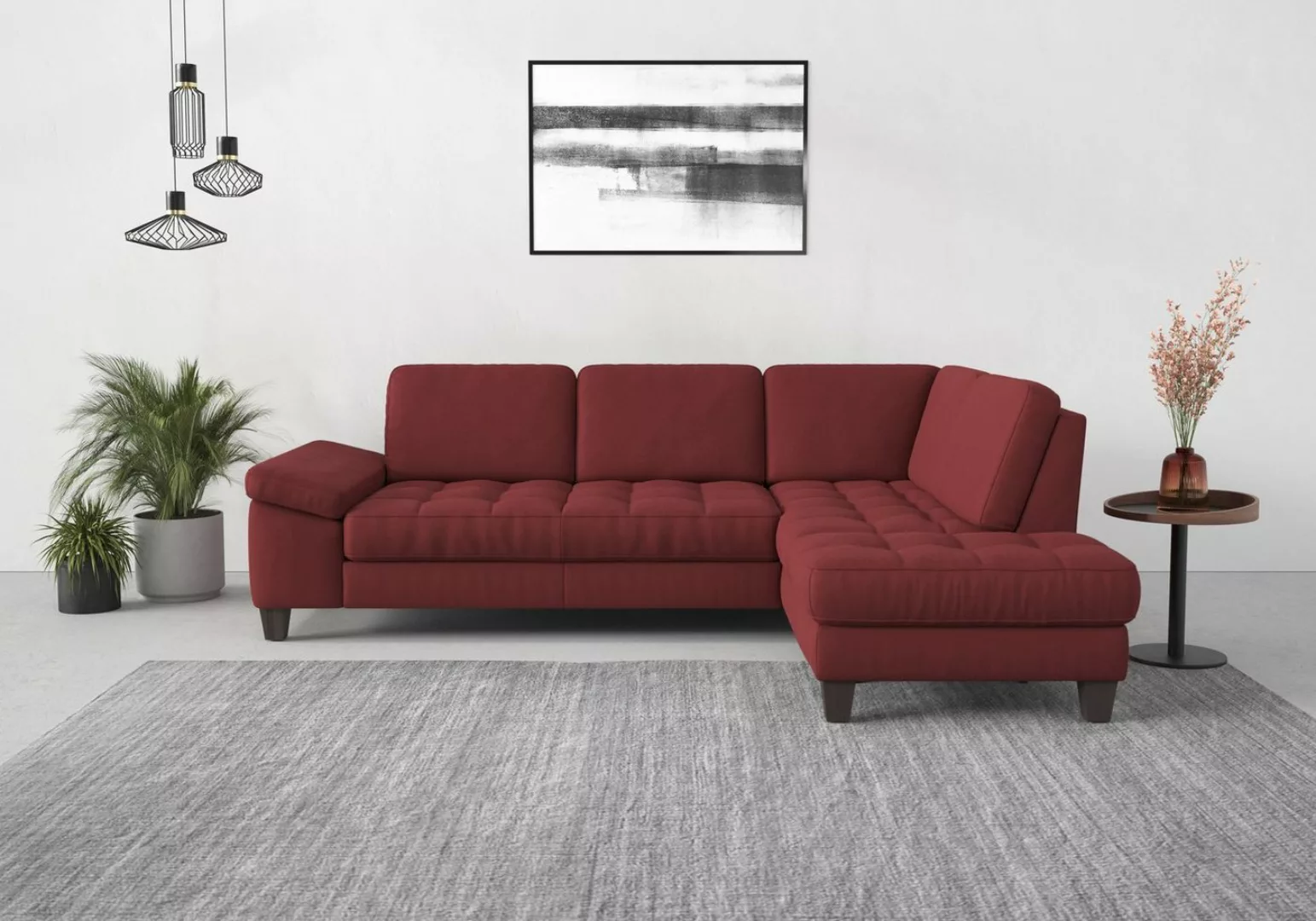 sit&more Ecksofa Westham L-Form, mit Ottomane, mit oder ohne Bettfunktion, günstig online kaufen